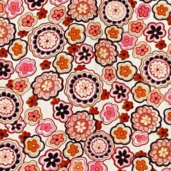 Vintage Floral A-Line Skirt Womens M Retro 60s 70s Phoebe Buffay‎ Cottage Fairy - Picture 2 of 9